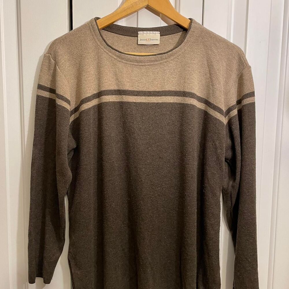 Jaclyn-smith Women's Brown and Tan Jumper